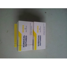 Disposable surgical needle with chromic catgut